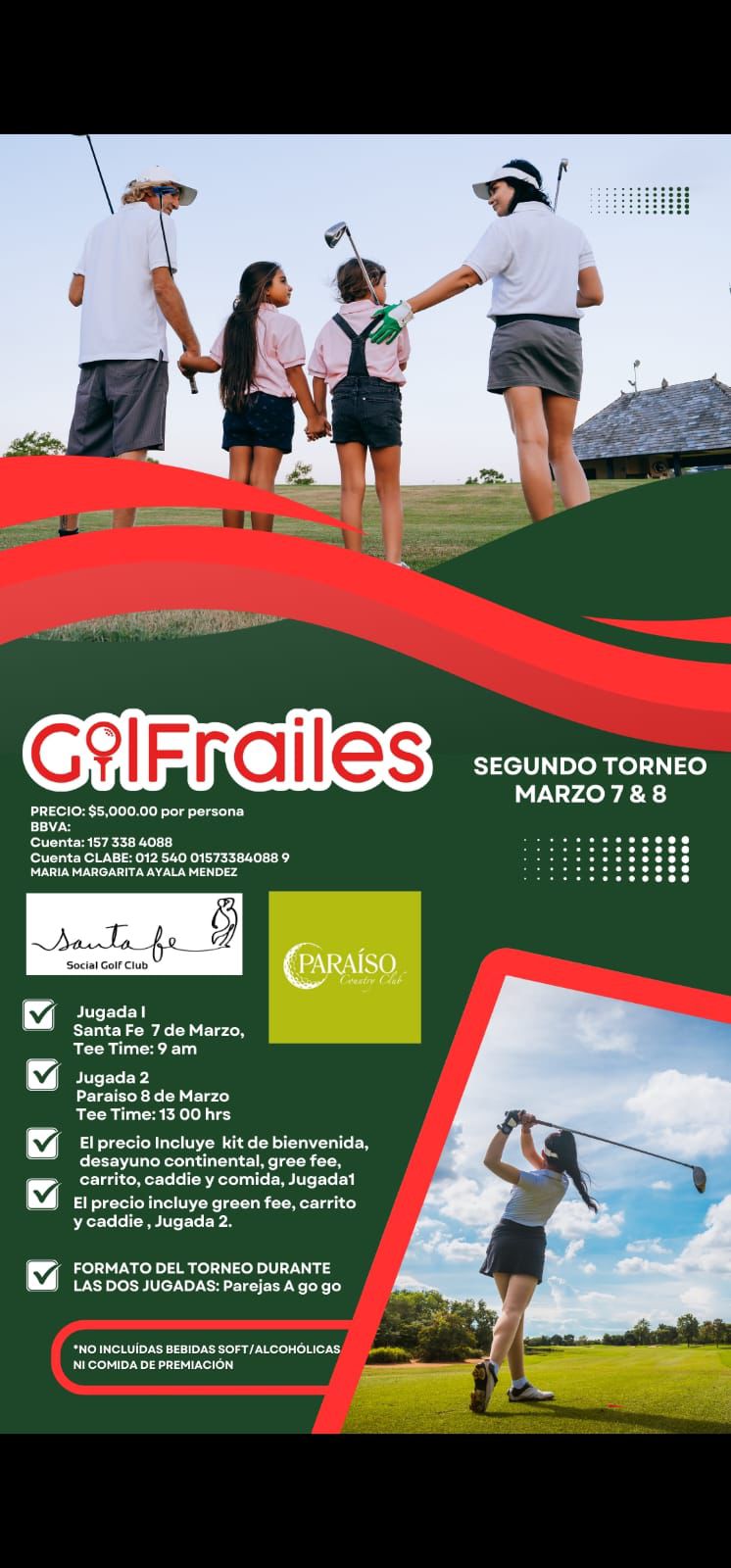 GIRA GolFrailes, CUERNAVACA, MORELOS 3 y 4 marzo 2025