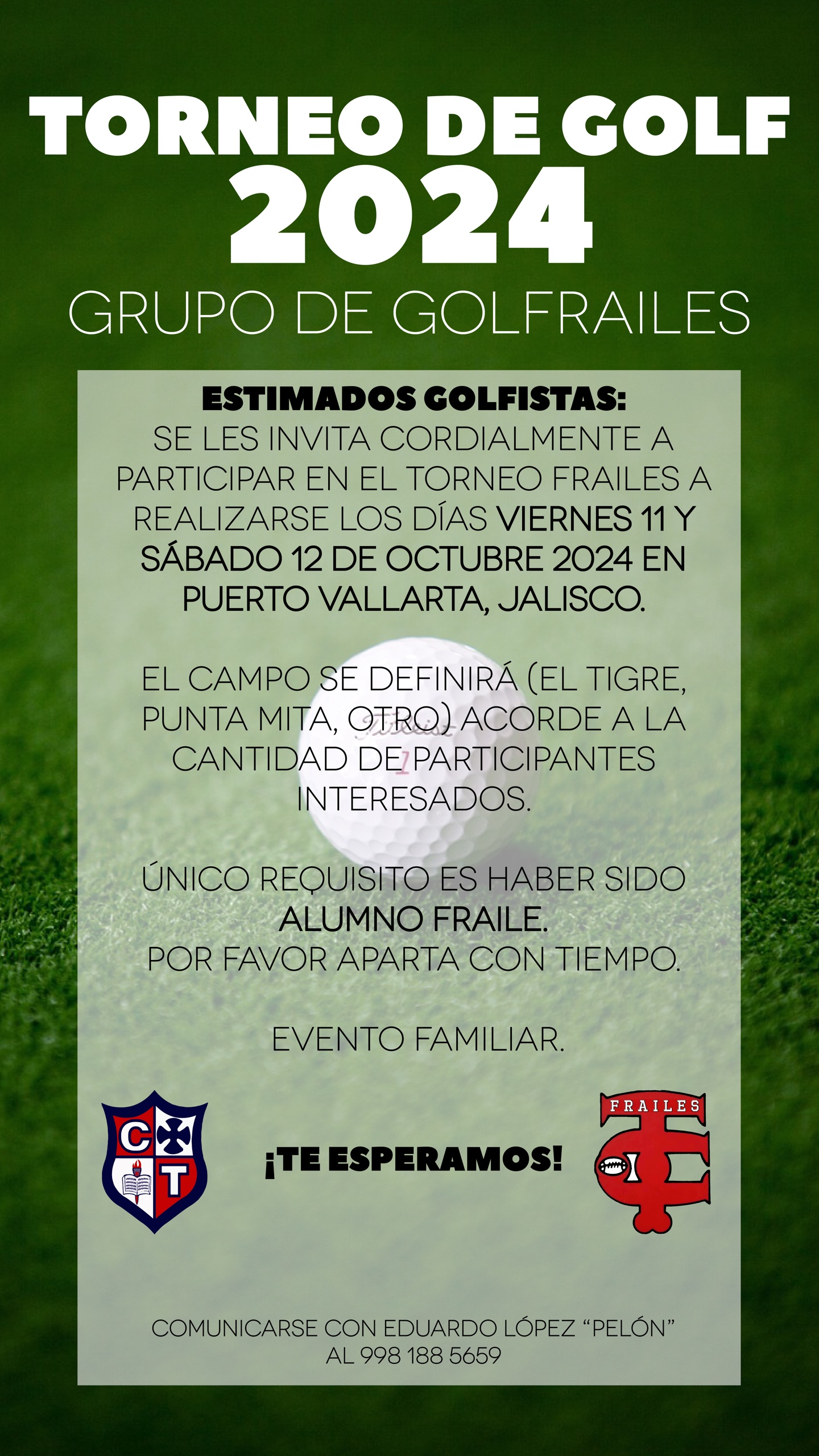 GIRA GolFrailes, PUERTO VALLARTA, JALISCO 11 de octubre, 2024