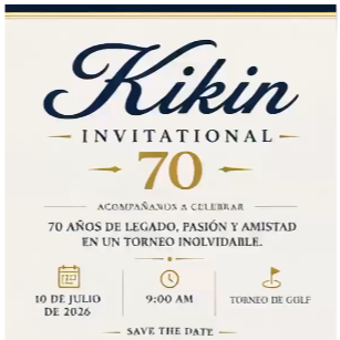 KIKIN INVITATIONAL 70 AÑOS